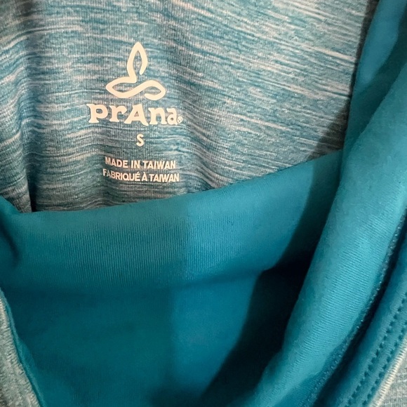 Prana Cowl Neck Stretchy Long Sleeve Shirt Sweater Size Small - Picture 6 of 9